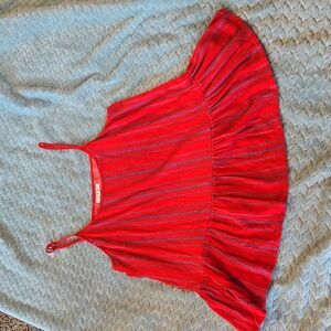 Maurices- Red & Blue Tank